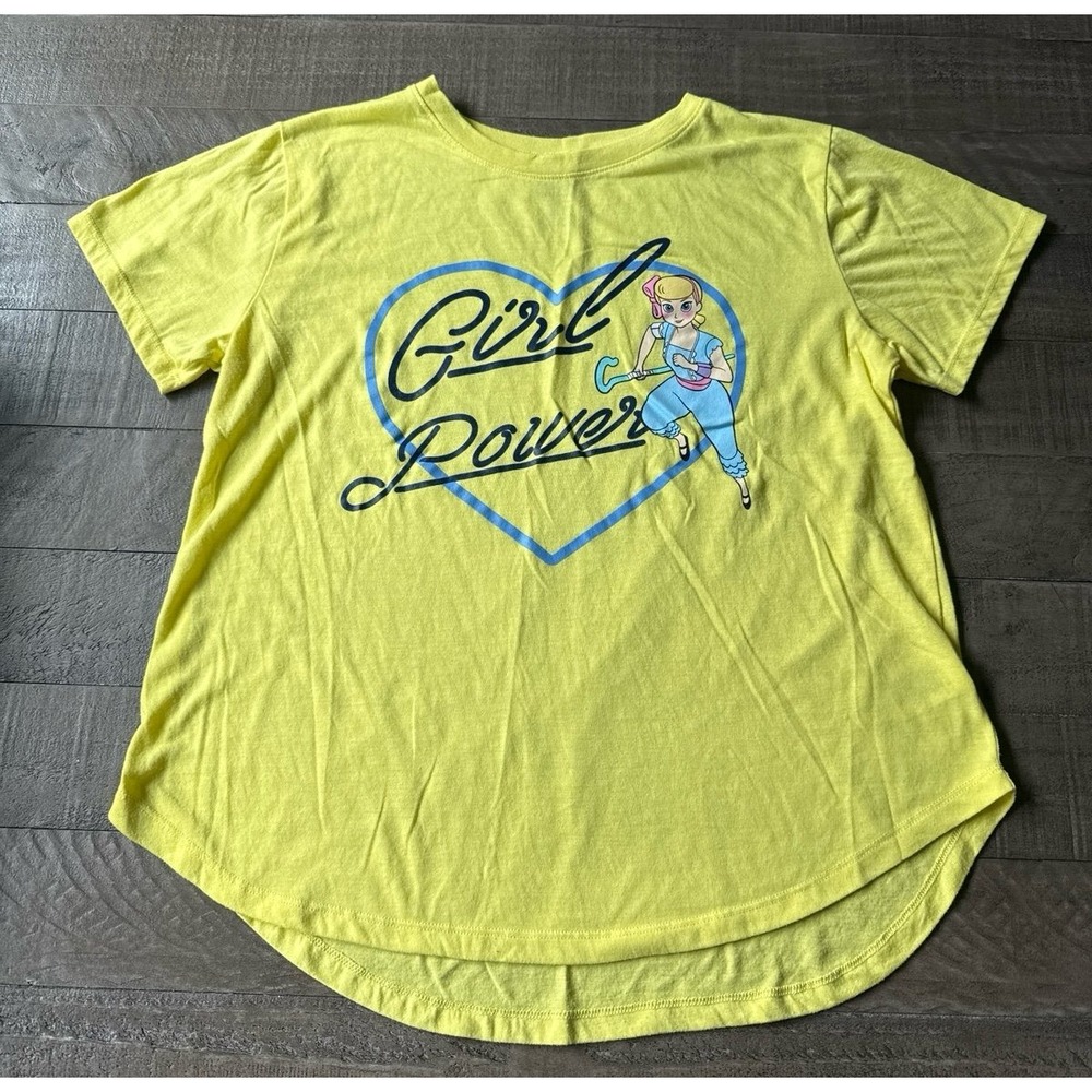 Disney TOY STORY 4 Logo BO PEEP "GIRL POWER" Tee size XL (15-17)